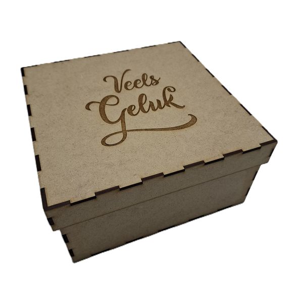 Wooden Gift Box with Engraving - Birthday, Congratulations, Baby, Wedding
