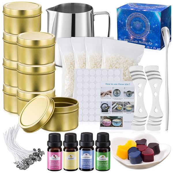 Craft Candle Makeing Unique Masterpieces Kit Unleash Creativity Attention