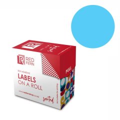 Redfern C25 Colour Code Labels - Light Blue 5's