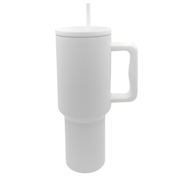 White 1.18 L Leak Proof Travel Tumbler