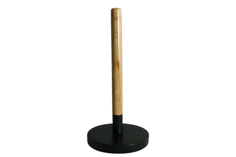 Excellent Housewares Kitchen Towel Roll Holder Bamboo 31cm