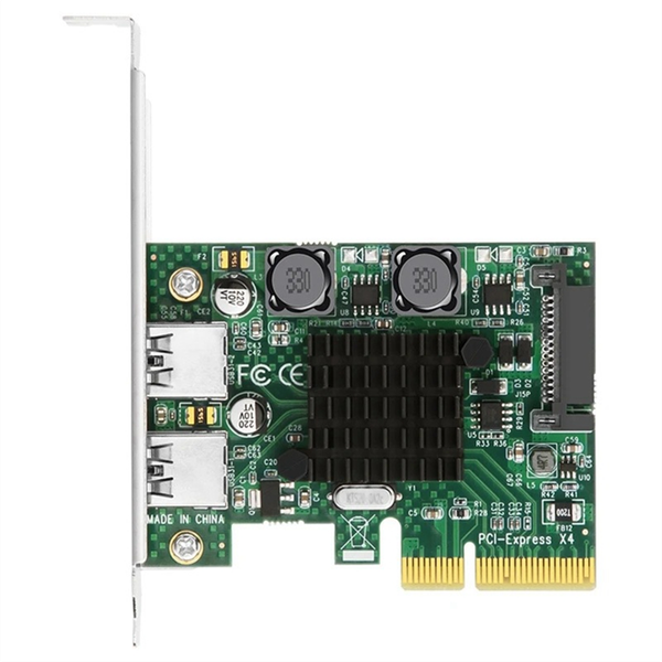 2 Ports Usb 3.1 Expansion Card Pcie X4 To Usb 3.1 Expansion Card