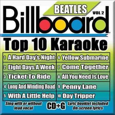Billboard Karaoke - Billboard Beatles Top 10 Karaoke 2 (CD)