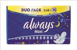 Always Maxi Night Duo - 16's