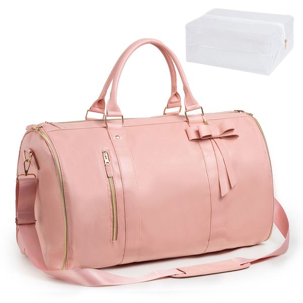Hanging Suitcase Traveling Duffel Bag Garment Bag for Coat Suits Dress