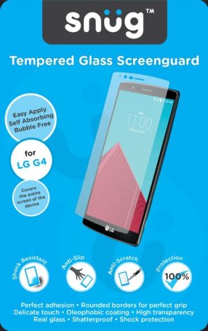 Snug Tempered Glass Screenguard - LG G4