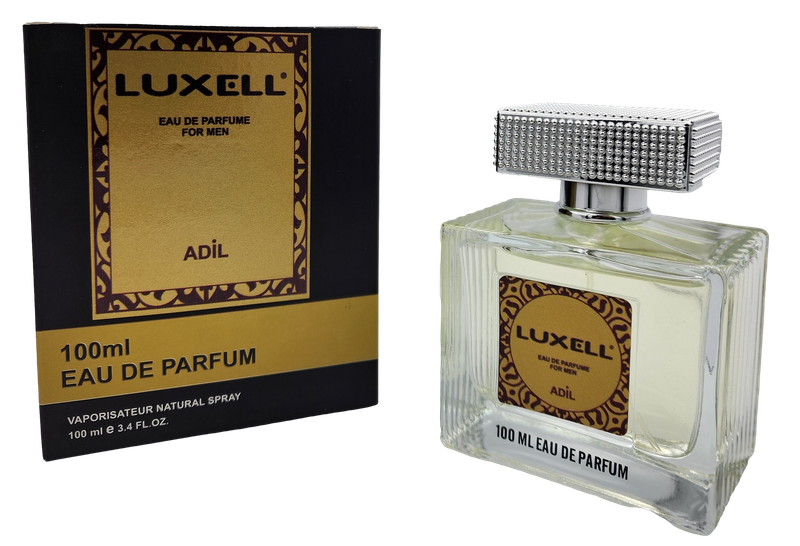LUXELL - ADIL Perfume for Men - Long-Lasting Fruity Fragrance for Men-100ml