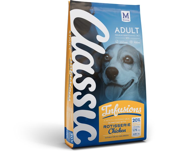 Montego Classic - Infusions Rotisserie Chicken Adult Dog Food- 1.75 kg