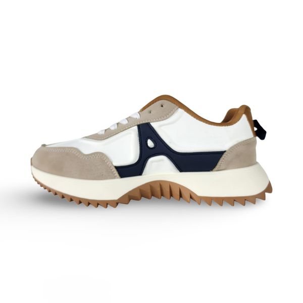 Men's Chunky Sneakers - Platform Lace-Up Fashion Casual Shoes