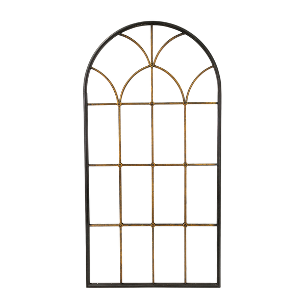 Hadley Black And Gold Mirror