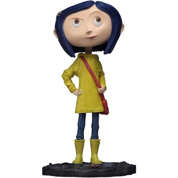 Coraline 7-inch Raincoat Nodding Figure Collectible Movie Gift Box