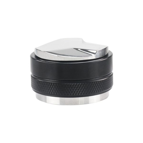 58mm Coffee Distributor &amp; Tamper, Dual Head Coffee Leveler Portafilter