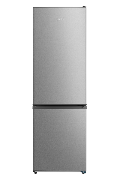 Midea 300L Bottom Mount Fridge Freezer - Silver