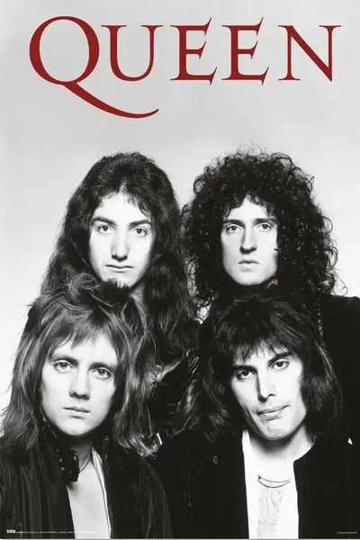 Queen (Black &amp; White) Poster