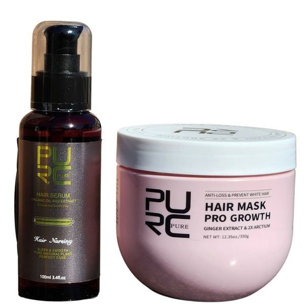 Pure Hair Mask Pro Growth And Pure Hair Serum