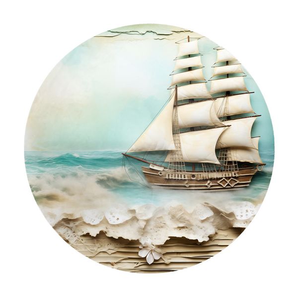 Ship-Seabreeze-Symphony-Round-Tablecloth