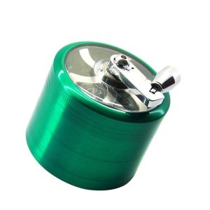 4 Layer 63mm Tobacco Spice Herb Hand-Cranked Grinder