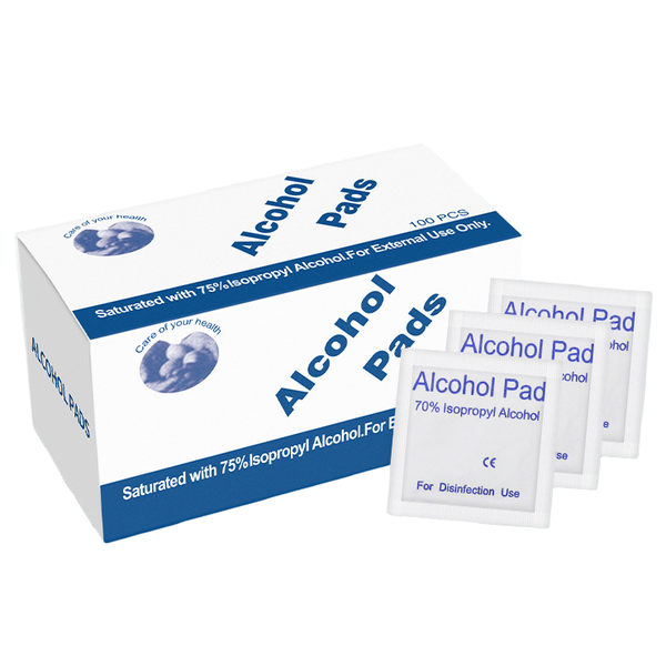 Sterilizing Alcohol Swabs - Large: 6x6 cm (100 pcs)