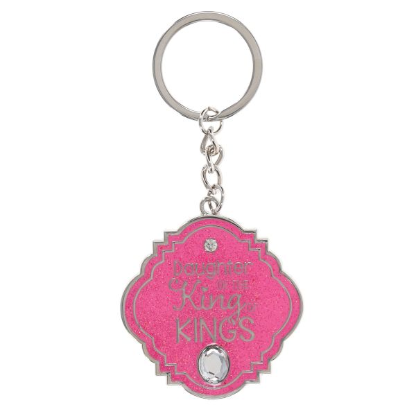 Key Ring - Daughter of the King of Kings, Pink