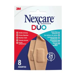 Nexcare - Duo Plasters 8 Assorted x3