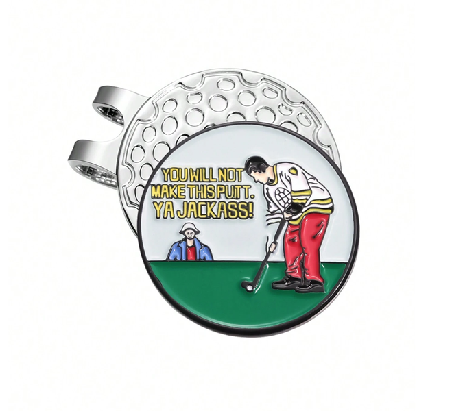 Golf Magnetic Hat Clip/Ball Marker - You will not make this putt