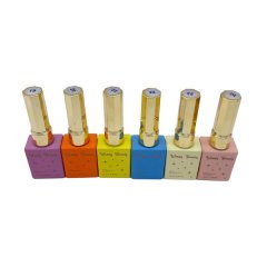 Wendy Beauty UV/LED Gel Nail Polish 6Colour Kit #19-24