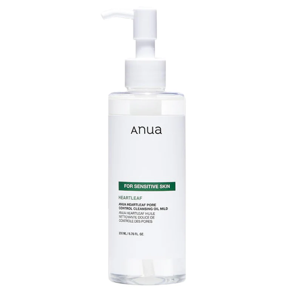Anua Heartleaf Pore Cleansing Oil Mild for Gentle Daily Cleansing Pore Care