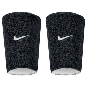 Nike Swoosh Classic Reversible Doublewide Wristband 2PK