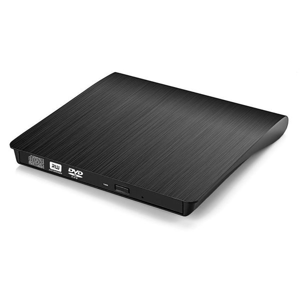 RKG - USB 3.0 Ultra Portable External DVD Drive/Writer/Burner (Black)