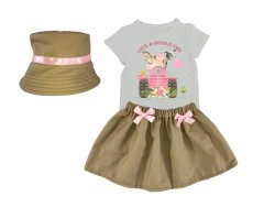 Second Birthday-Shirt/Skirt &amp; Hat - Farmer