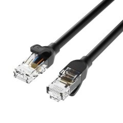 BENFEI 000701K1 CAT6 Round Ethernet (Upto 10Gbps) 10m Cable - Black Colour