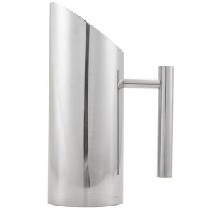 Stainless Steel Water Pitcher With Ice Guard Tea Pot Kettle 1L