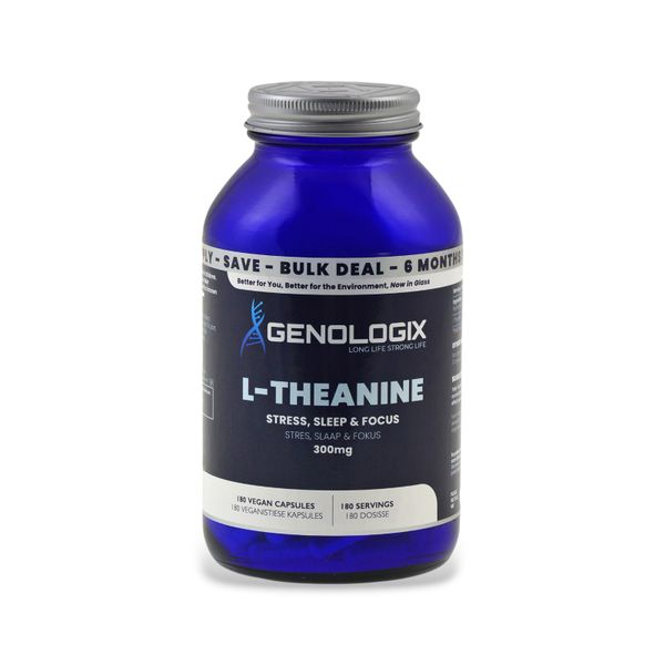 Genologix - L-Theanine 300mg (BULK 180 Days Supply)