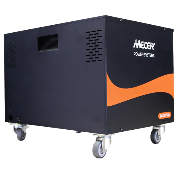 Mecer - 2.4KVA1440W Inverter + Deep Cycle AGM Battery