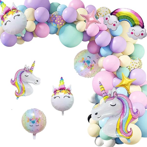 Create a Magical Unicorn Party with Our Enchanting Decoration Kit!