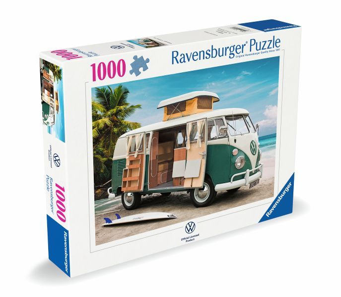 Ravensburger 1000 Piece Puzzle Vw T1 Camper Van