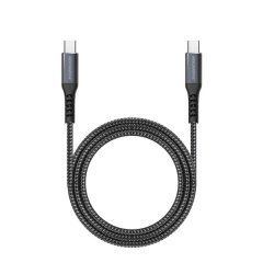 Rockrose Powerline CC1 3A 60W Max 1M Type-C To Type-C Cable,