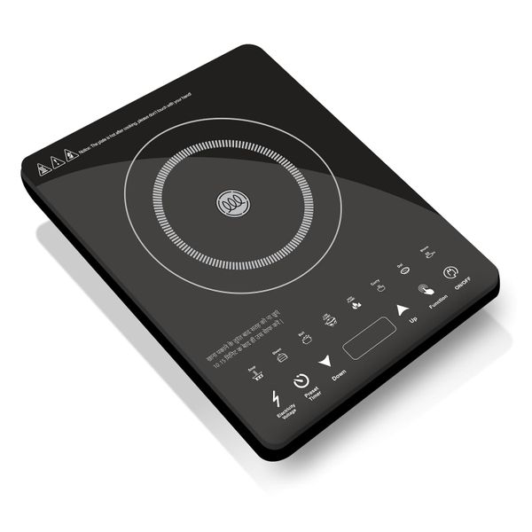 Touch Control Digital Induction Cooktop - Single Burner