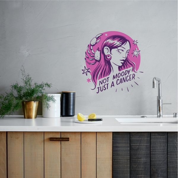 Just a Cancer Wall Decal Sticker