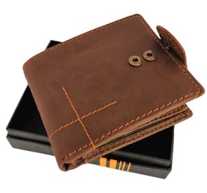 Leather Wallet For Men - Premium First Layer Cowhide