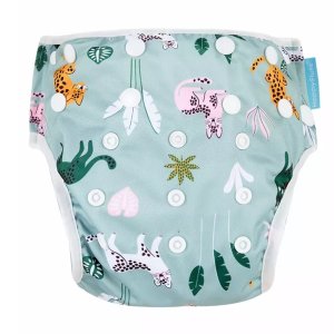 Baby Reusable Swim Diaper - Jungle Green