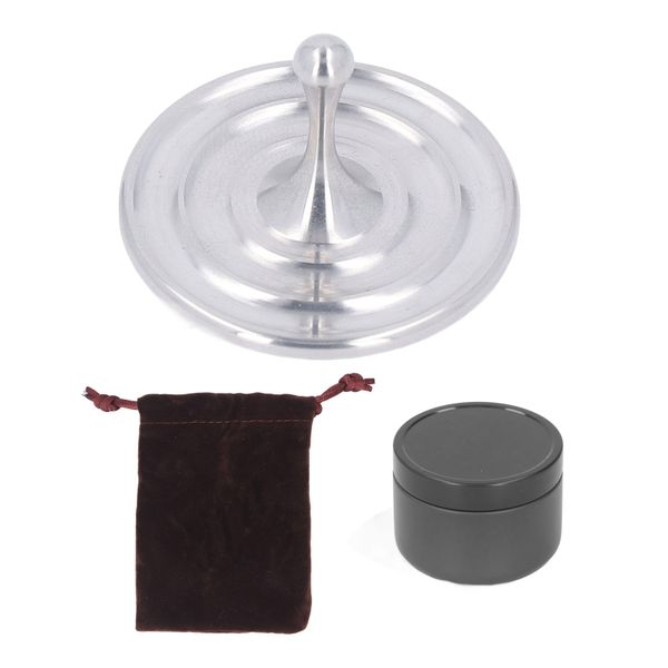 Stainless Steel Spinner Top Stress Relief Exquisite Compact Spinner Top Toy