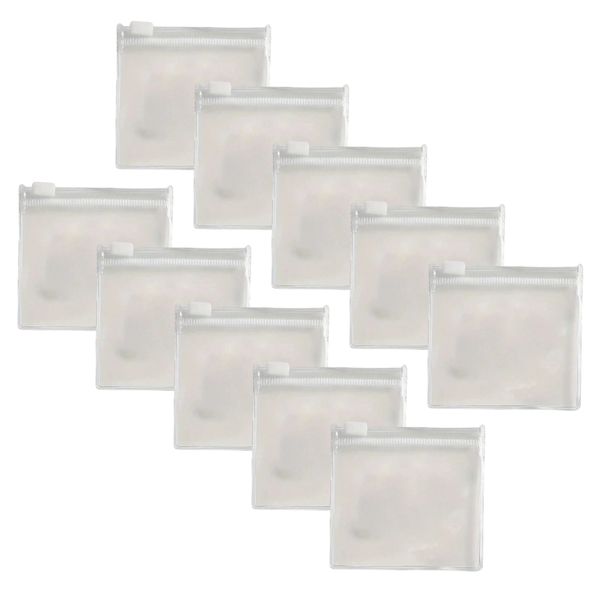 Jewellery Storage Roll-Up Pouch Set - Portable Ziplock Organiser Bags