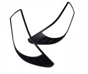 Head Lamp Trim for Toyota Hilux 2016+, Day Light, Matte Black