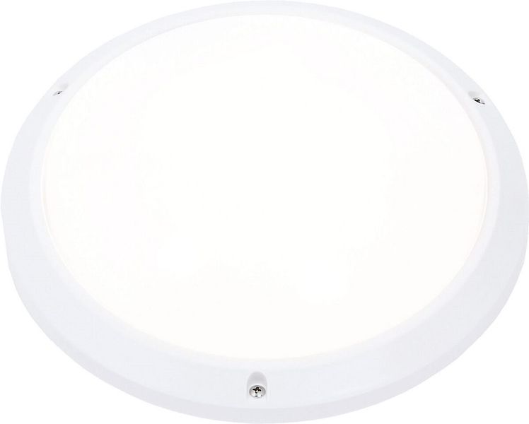 Bright Star Lighting - Outdoor Round Plain PVC Bulkhead - White