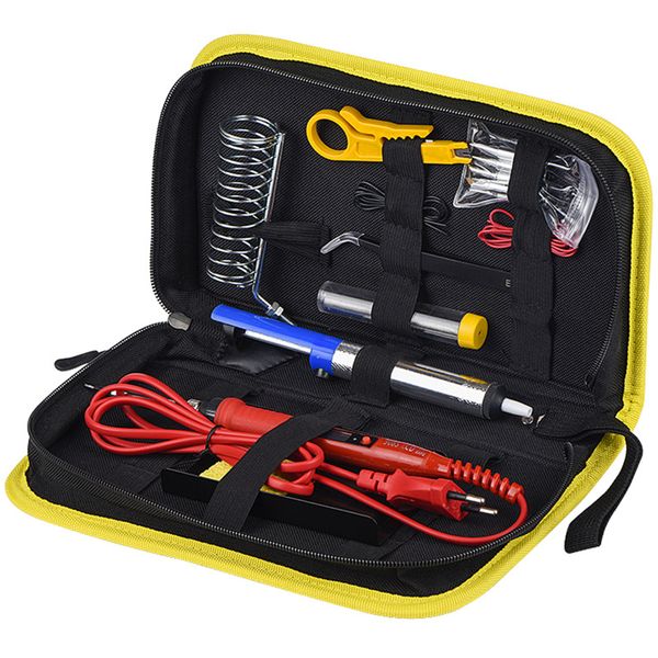 Soldering Iron Kit 80W Welding Tools Kit Adjustable Temperature Solder Iron