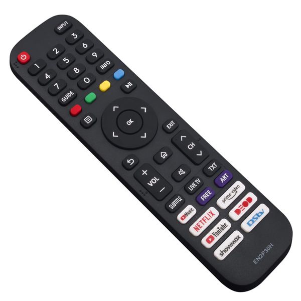 Replacement Smart TV Remote control for HISENSE EN2N30H UHD QLED FHD