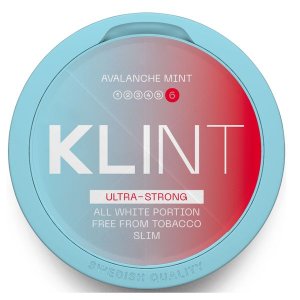 KLINT - Avalanche Mint 14g - 2 PACK (Nicotine Pouch)