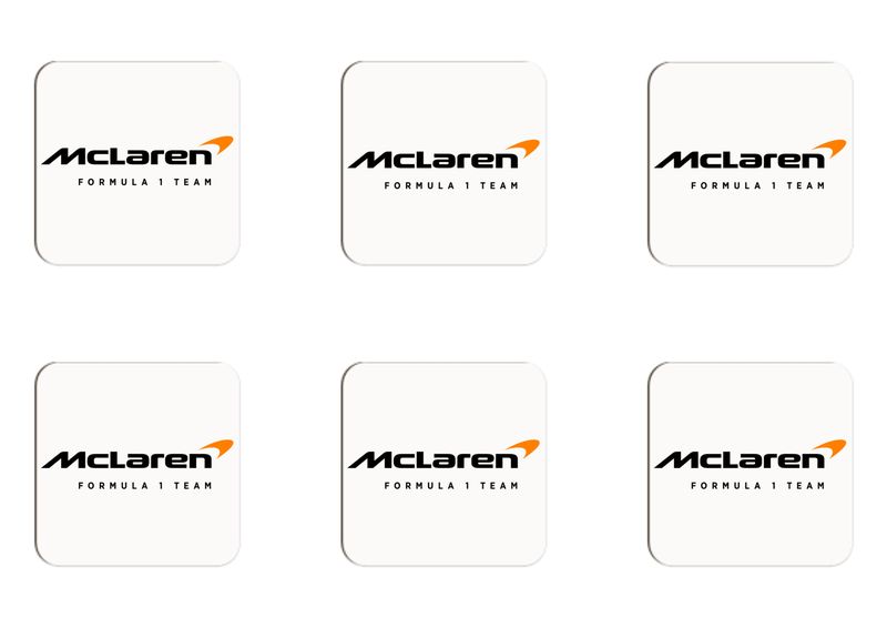 McLaren F1 Team Coasters - Set of 6