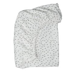 2 in 1 Moses Basket Sheet / Changing Mat Cover - Sprinkles